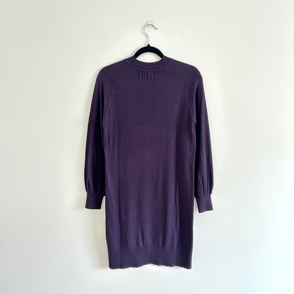 Club Monaco Madisson Purple Long Sleeve Sweater Dress Size XS - Picture 3 of 11